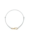 ANNELISE MICHELSON ANNELISE MICHELSON WIRE CORD BRACELET - GREY