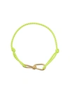 ANNELISE MICHELSON ANNELISE MICHELSON WIRE CORD BRACELET - YELLOW