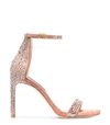 STUART WEITZMAN THE NUDISTSONG STARDUST 105 SANDAL