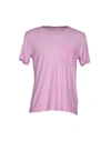 Massimo Alba T-shirts In Light Purple