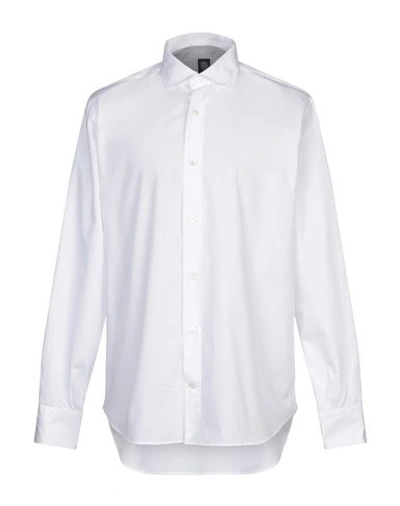 Eleventy Shirts In White