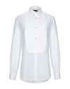 Dolce & Gabbana Poplin Long-sleeved Shirt In White