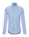 Brian Dales Striped Shirt In Blue