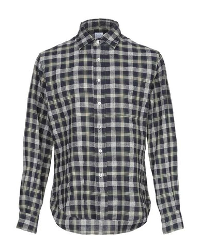 Alessandro Gherardi Checked Shirt In Blue