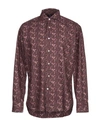 Alessandro Gherardi Shirts In Cocoa