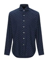 ALESSANDRO GHERARDI ALESSANDRO GHERARDI MAN SHIRT MIDNIGHT BLUE SIZE 16 COTTON,38836507AJ 6