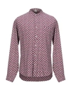 Dnl Patterned Shirt In Red
