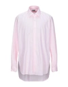 Bagutta Solid Color Shirt In Pink