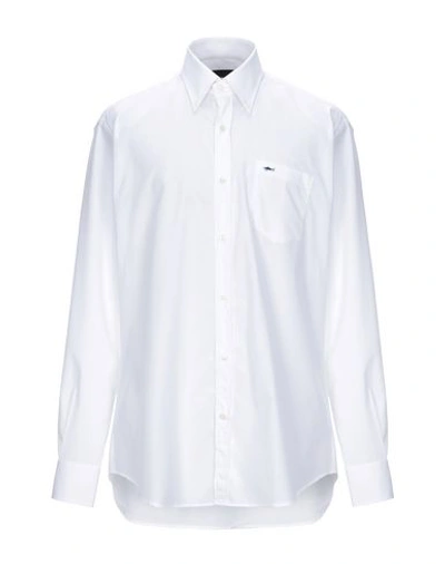 Paul & Shark Solid Color Shirt In White