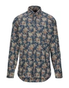 Alessandro Gherardi Patterned Shirt In Blue