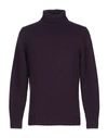 Drumohr Turtlenecks In Dark Purple