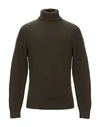 Drumohr Cashmere Blend In Military Green