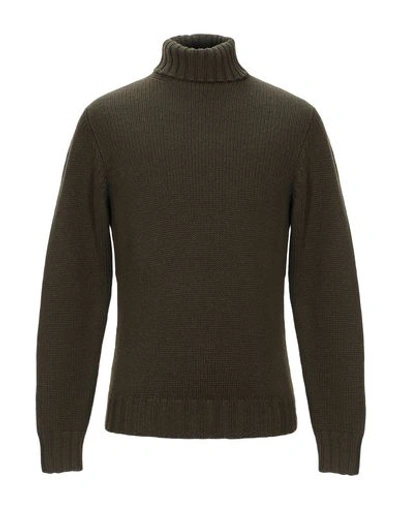 Drumohr Cashmere Blend In Military Green