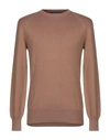 Peuterey Sweaters In Camel