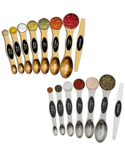 1947 KITCHEN 1947 KITCHEN 15PC STACKABLE MAGNETIC MEASURING SPOONS SET