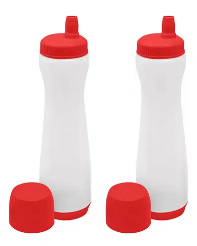 1947 Kitchen 1948 Kitchen Pack Of 2 Easy Squeeze Batter Dispenser Pens In White