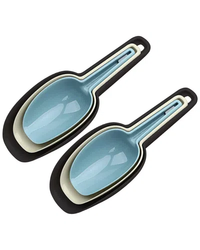 1947 KITCHEN 1947 KITCHEN 6-PACK PLASTIC KITCHEN SCOOP SET