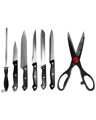 1947 Kitchen 8pc German-style Knife Set In Silver