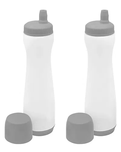 1947 Kitchen Pack Of 2 Easy Squeeze Batter Dispenser Pens In White