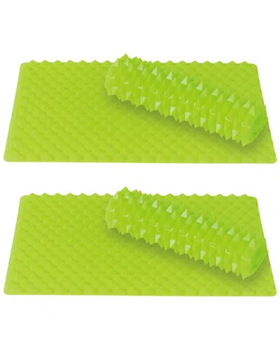1947 Kitchen Pack Of 2 Silicone Baking Mats In Green