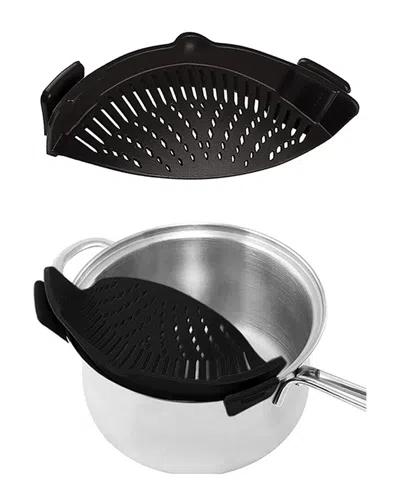 1947 Kitchen Pack Of 2 Snap-on Silicone Kitchen Strainers In White