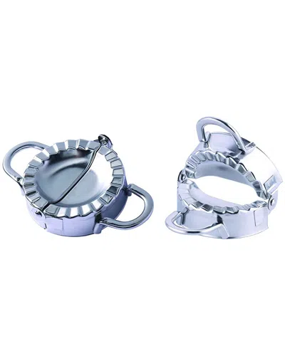 1947 Kitchen Pack Of 2 Stainless Steel Ravioli Press & Dumpling Makers In Blue