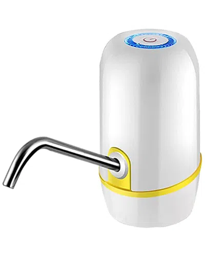 1947 Kitchen Portable Electric Water Bottle Pump & Dispenser In Metallic