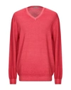 Cruciani Sweaters In Red
