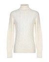 Drumohr Turtlenecks In Ivory