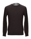 Eleventy Sweaters In Dark Brown