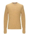 Authentic Original Vintage Style Sweater In Ocher