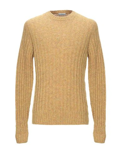 Authentic Original Vintage Style Sweater In Ocher