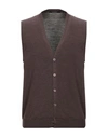 Tagliatore Cardigans In Cocoa