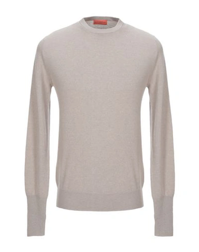 Ballantyne Cashmere Blend In Dove Grey