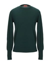 Ballantyne Sweaters In Dark Green