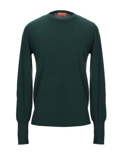 Ballantyne Sweaters In Dark Green