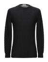 Paolo Pecora Sweaters In Black