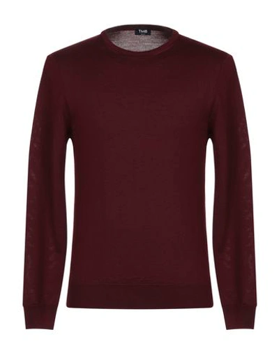 Tombolini Sweater In Maroon