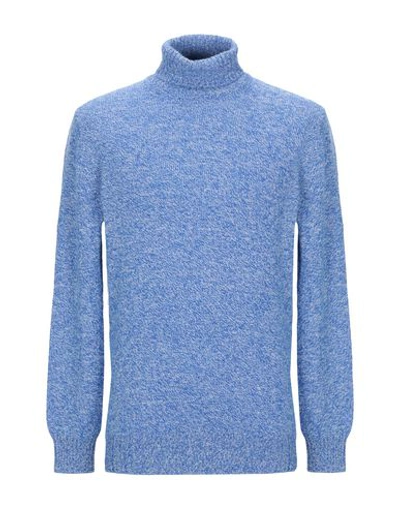Gran Sasso Turtleneck In Azure