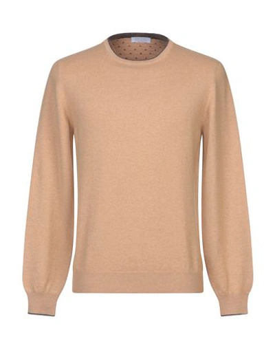 Gran Sasso Sweater In Camel