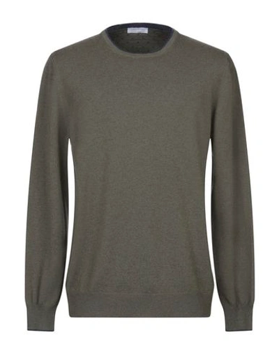 Gran Sasso Sweater In Military Green