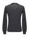 Grey Daniele Alessandrini Sweater In Steel Grey