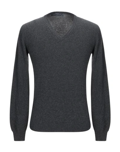 Grey Daniele Alessandrini Sweater In Steel Grey