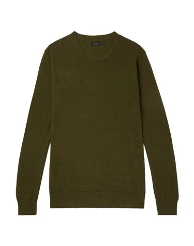 Jcrew Sweater In Military Green