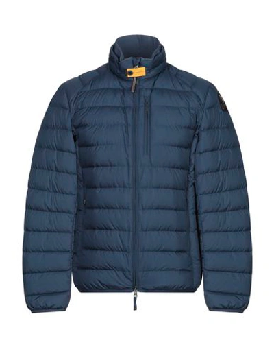 Parajumpers Down Jacket In Slate Blue