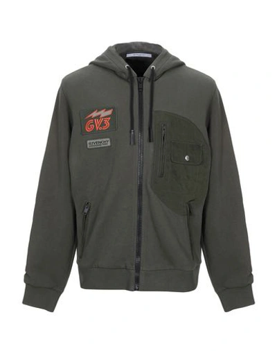 Givenchy Jackets In Military Green