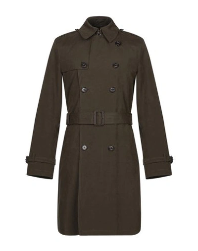 Sealup Full-length Jacket In Military Green
