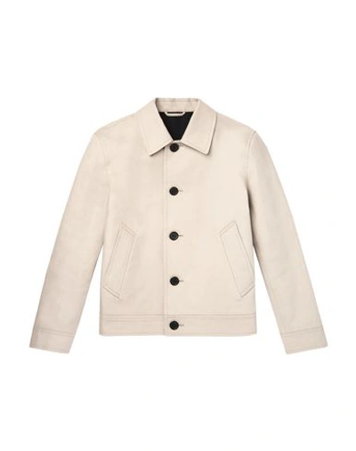 Ami Alexandre Mattiussi Jacket In Beige