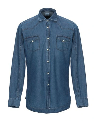 Alessandro Gherardi Denim Shirt In Blue