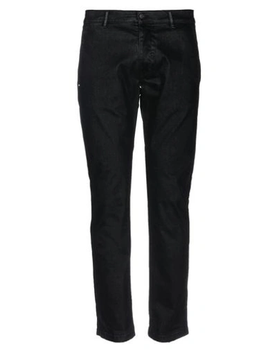 Grey Daniele Alessandrini Pants In Black